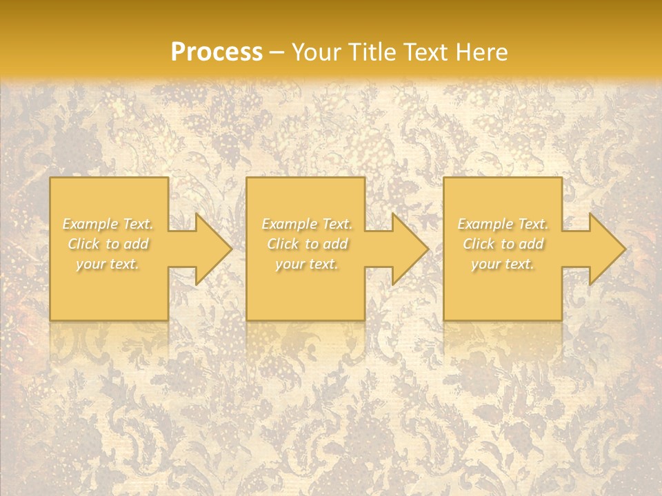 Wallpaper Ornament Texture PowerPoint Template
