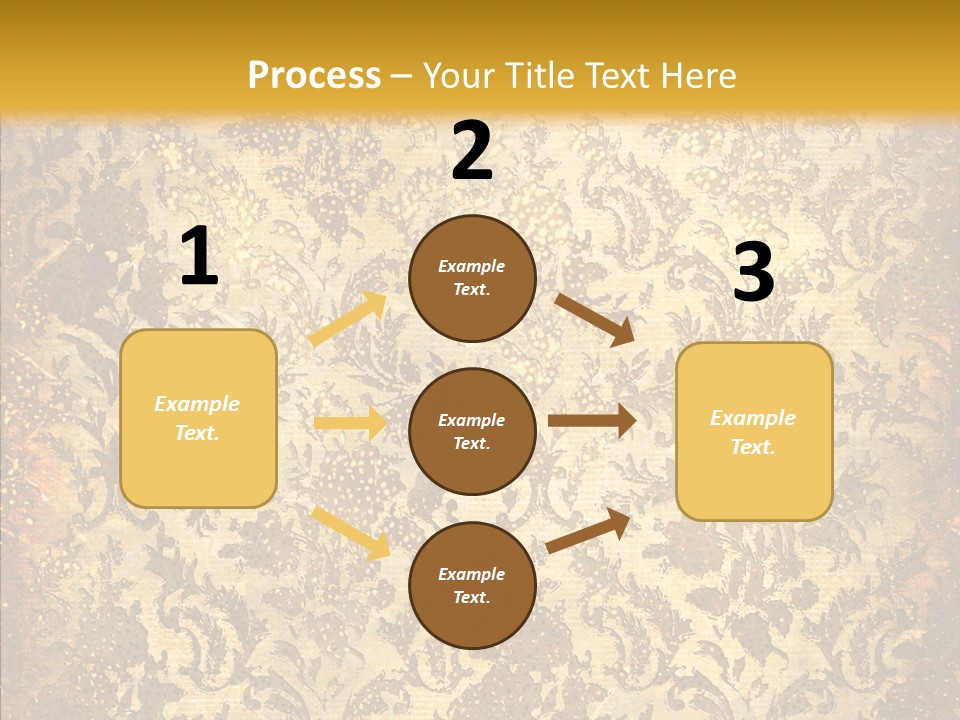 Wallpaper Ornament Texture PowerPoint Template