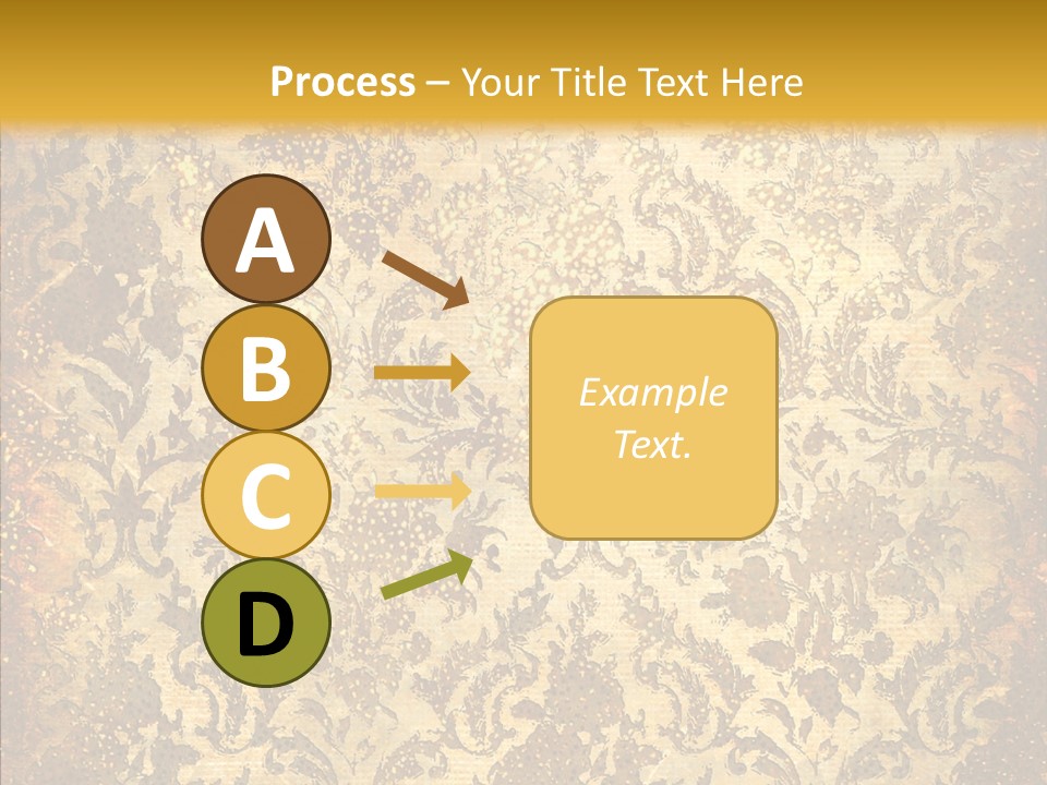 Wallpaper Ornament Texture PowerPoint Template