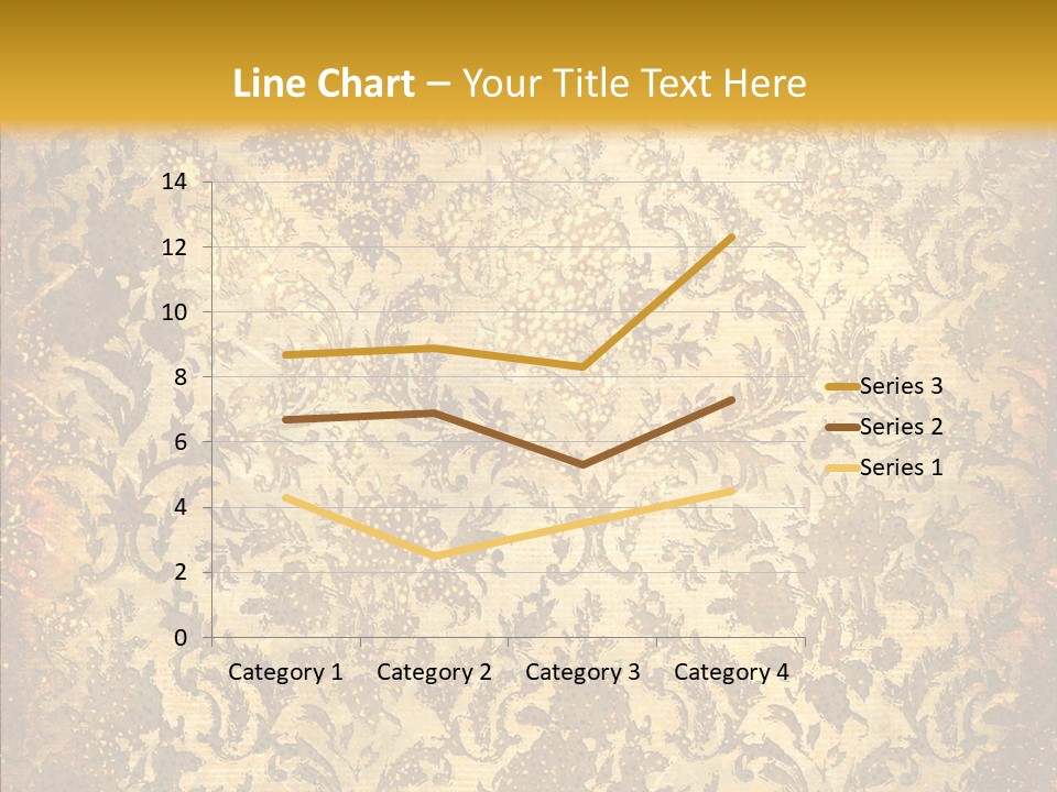 Wallpaper Ornament Texture PowerPoint Template