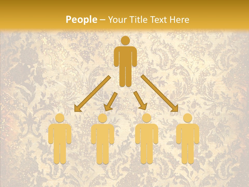 Wallpaper Ornament Texture PowerPoint Template