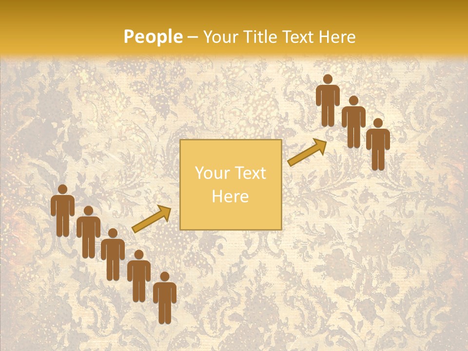 Wallpaper Ornament Texture PowerPoint Template