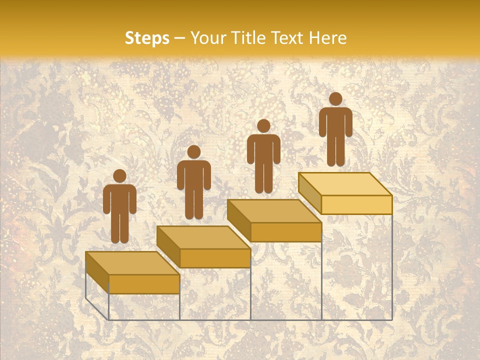 Wallpaper Ornament Texture PowerPoint Template