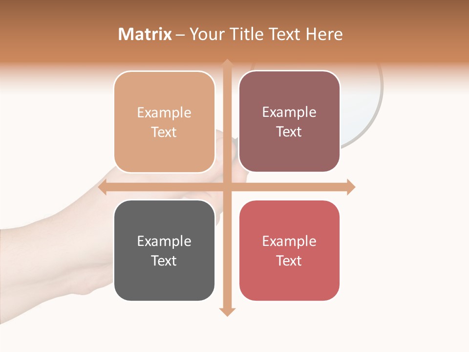 Handle Tool Holding PowerPoint Template