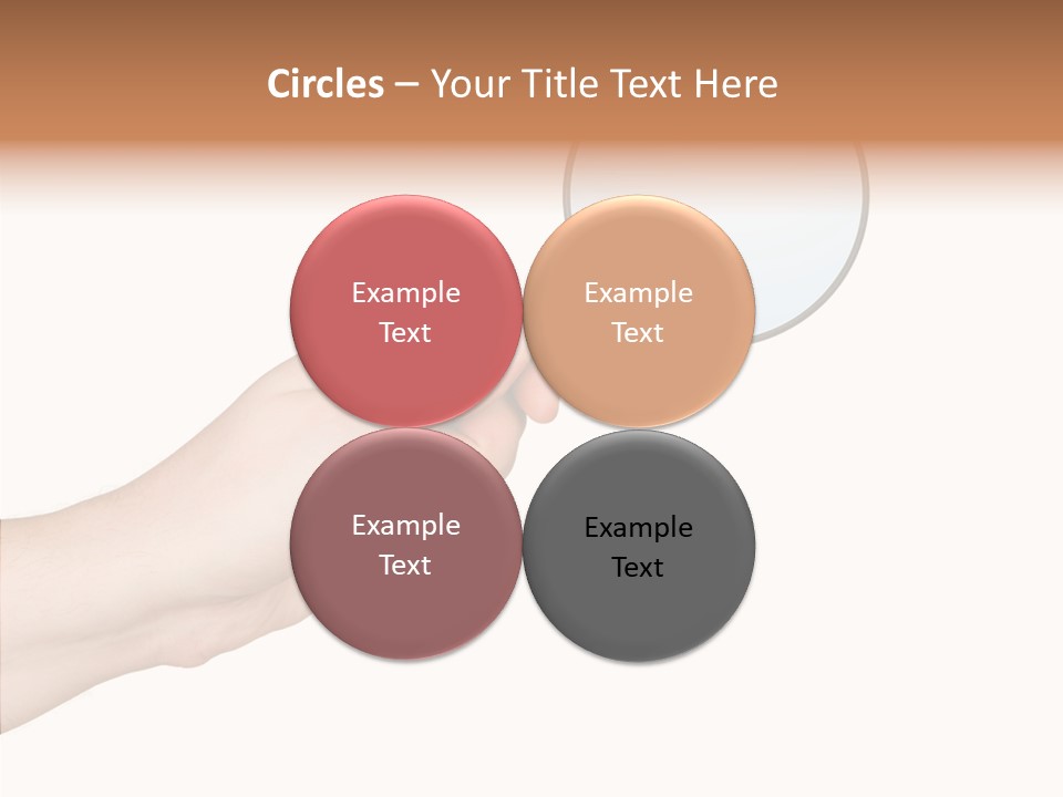 Handle Tool Holding PowerPoint Template