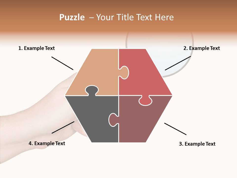 Handle Tool Holding PowerPoint Template