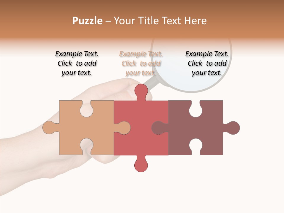 Handle Tool Holding PowerPoint Template