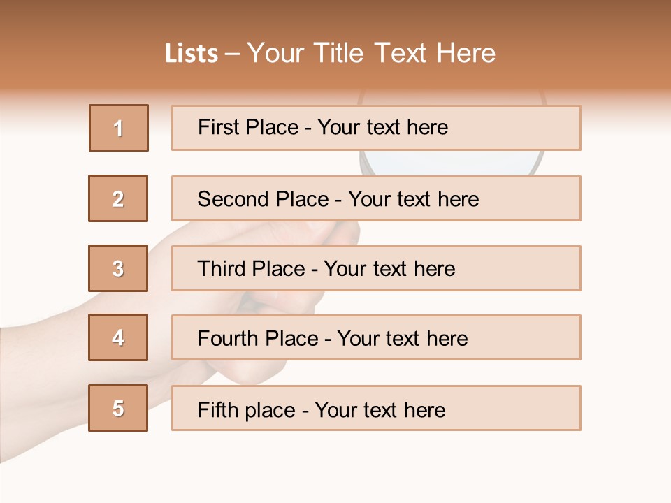 Handle Tool Holding PowerPoint Template