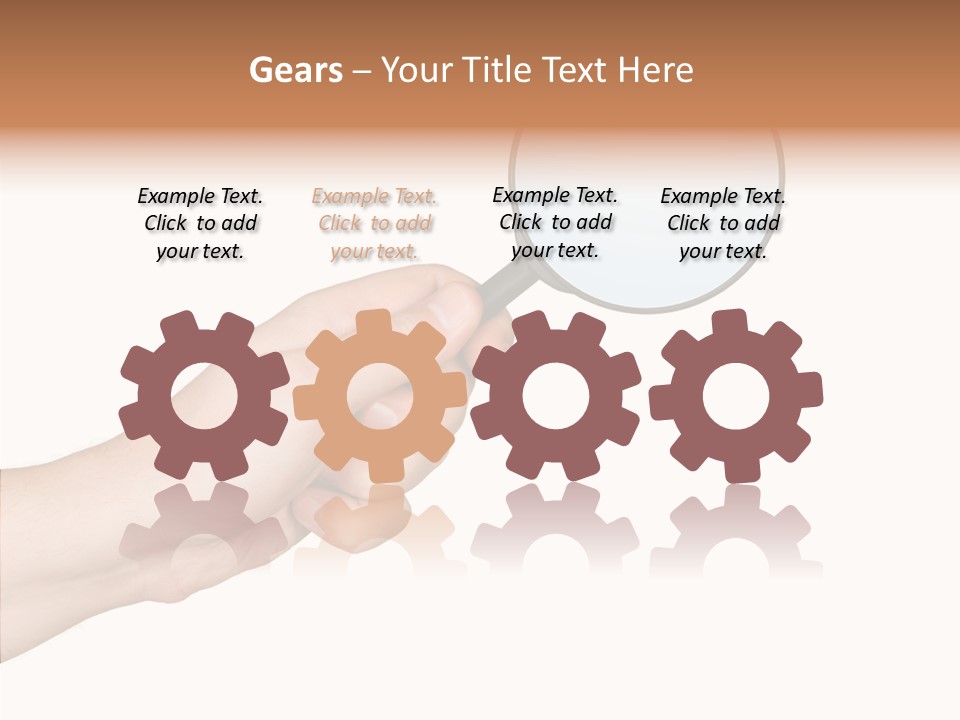 Handle Tool Holding PowerPoint Template