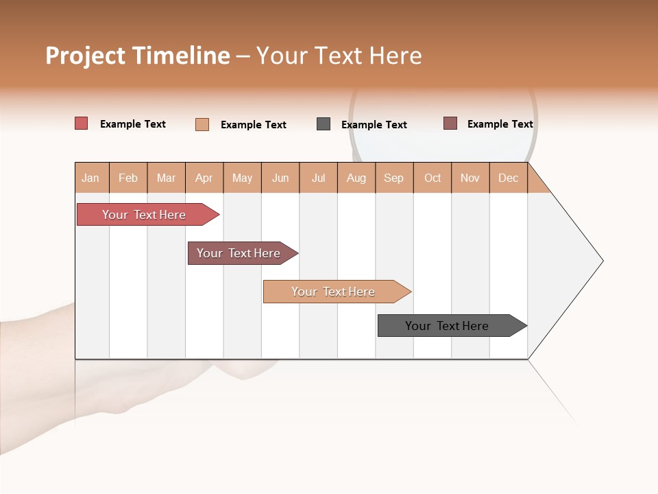Handle Tool Holding PowerPoint Template