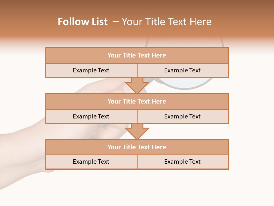 Handle Tool Holding PowerPoint Template
