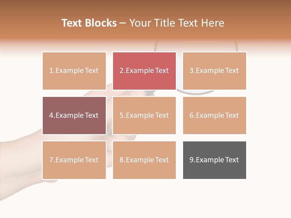 Handle Tool Holding PowerPoint Template