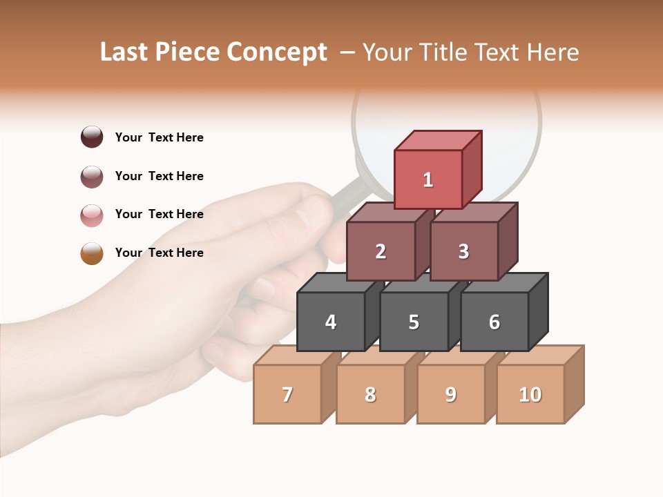 Handle Tool Holding PowerPoint Template