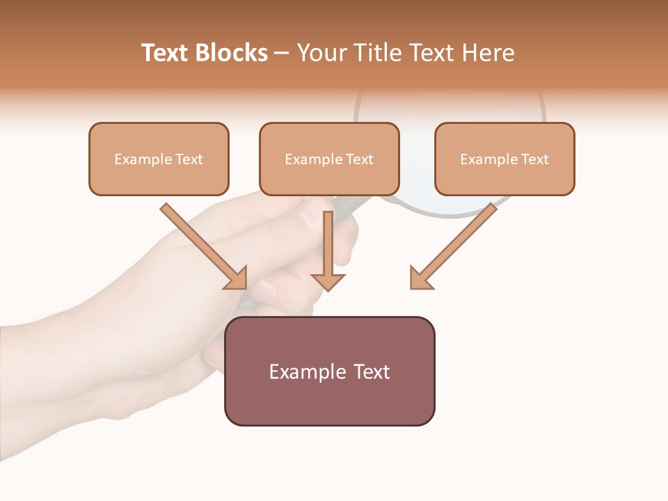 Handle Tool Holding PowerPoint Template