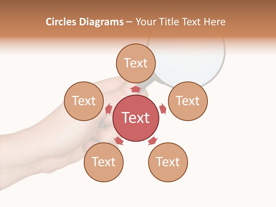 Handle Tool Holding PowerPoint Template
