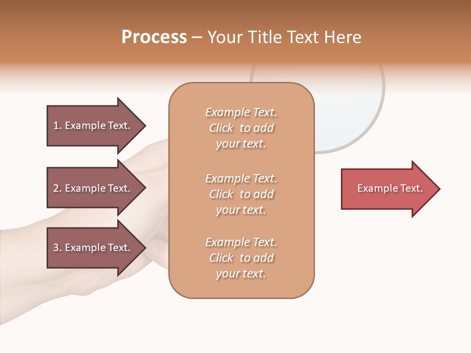 Handle Tool Holding PowerPoint Template