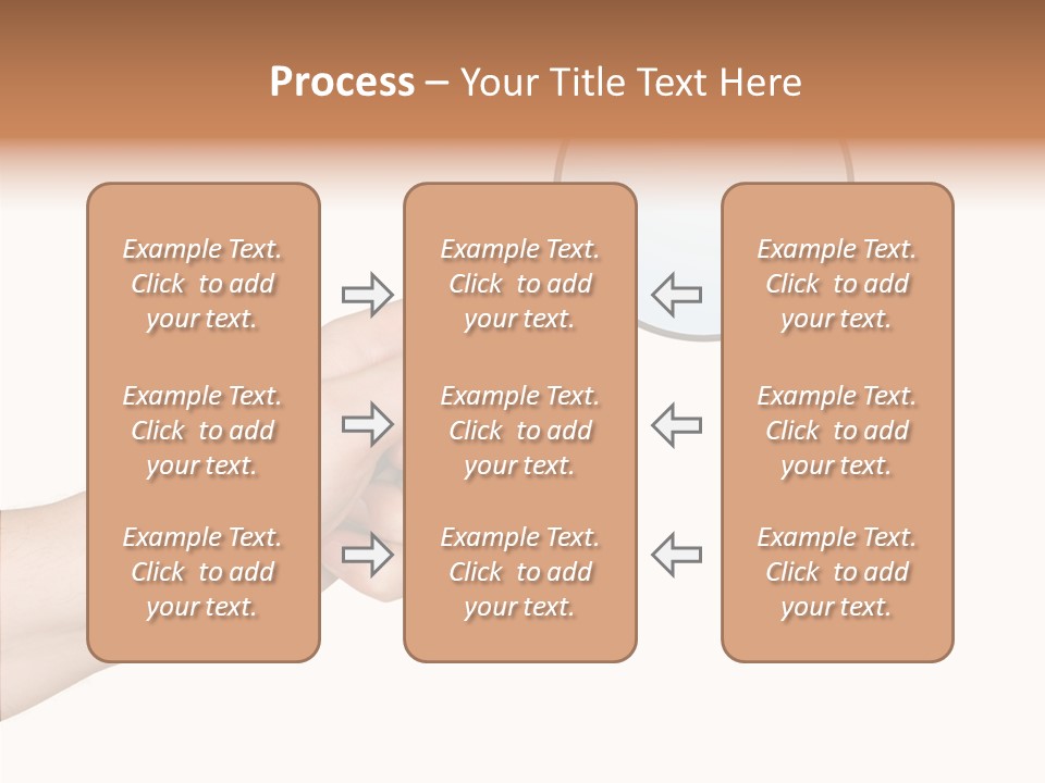 Handle Tool Holding PowerPoint Template