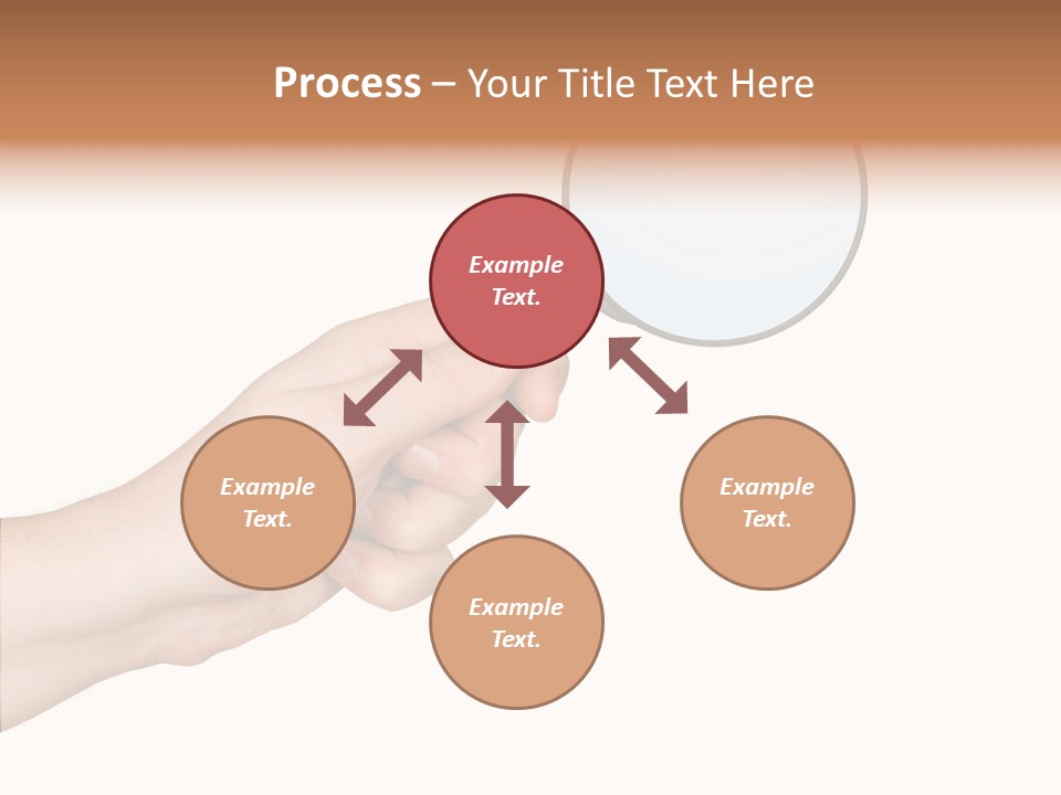 Handle Tool Holding PowerPoint Template