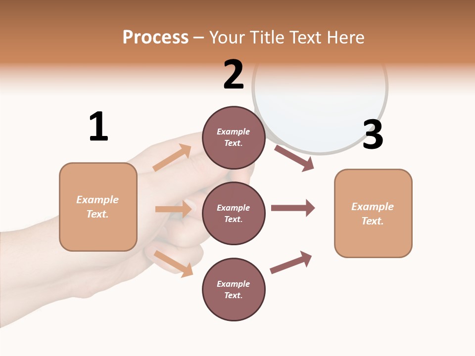 Handle Tool Holding PowerPoint Template