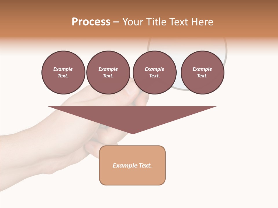 Handle Tool Holding PowerPoint Template