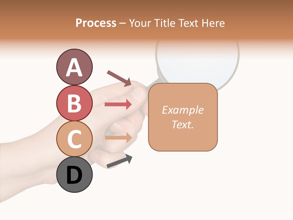 Handle Tool Holding PowerPoint Template