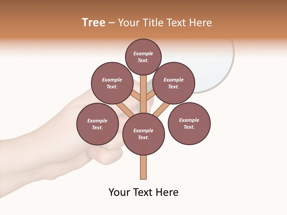 Handle Tool Holding PowerPoint Template