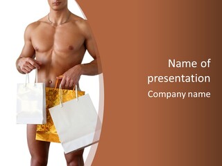 Present Attractive Model PowerPoint Template