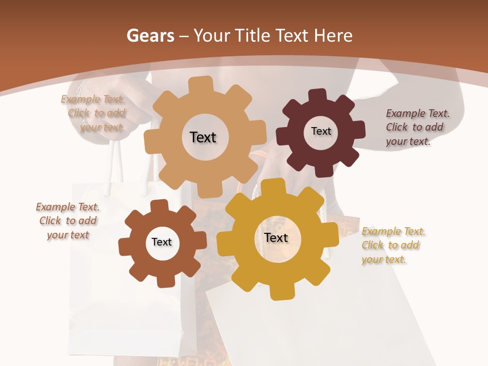 Present Attractive Model PowerPoint Template