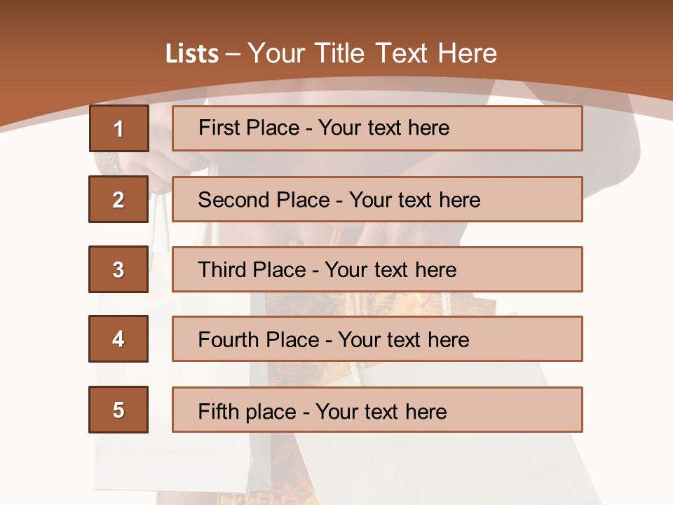 Present Attractive Model PowerPoint Template