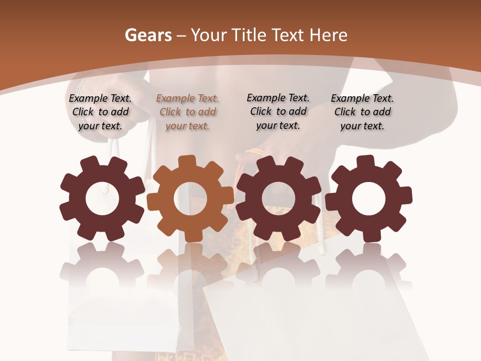 Present Attractive Model PowerPoint Template