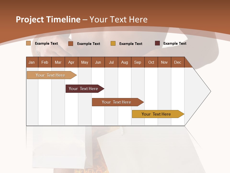 Present Attractive Model PowerPoint Template