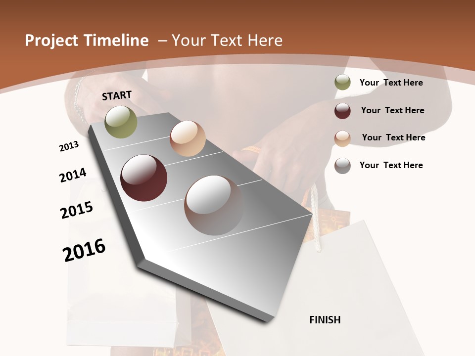 Present Attractive Model PowerPoint Template