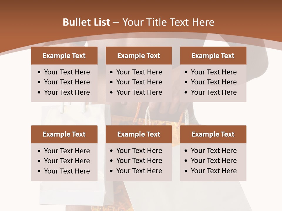 Present Attractive Model PowerPoint Template