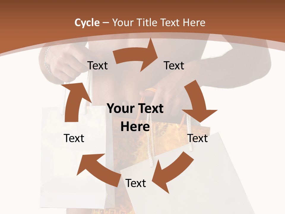 Present Attractive Model PowerPoint Template