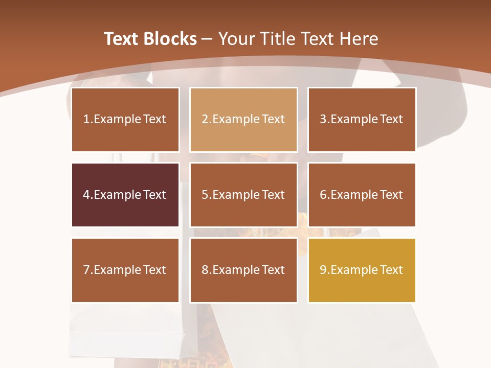 Present Attractive Model PowerPoint Template
