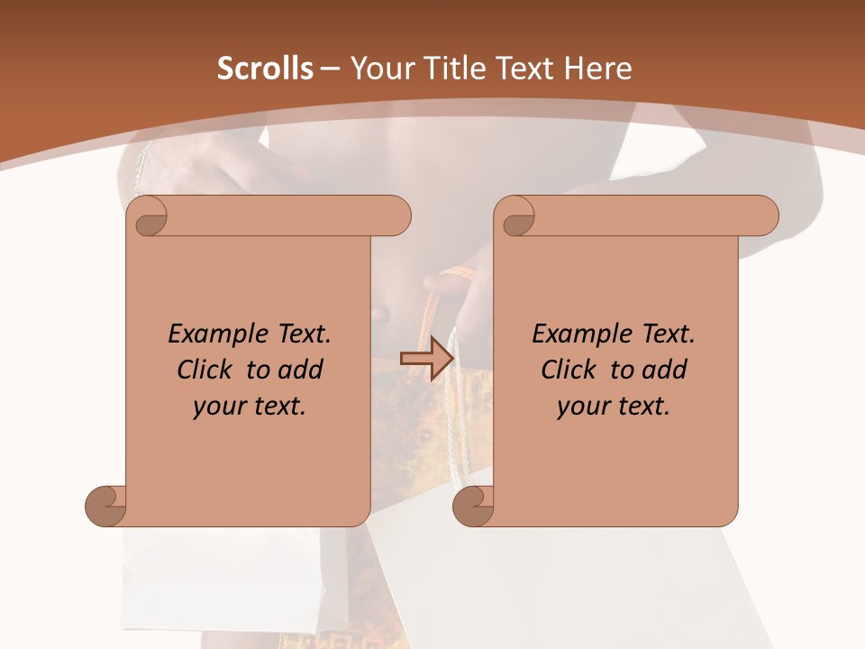 Present Attractive Model PowerPoint Template