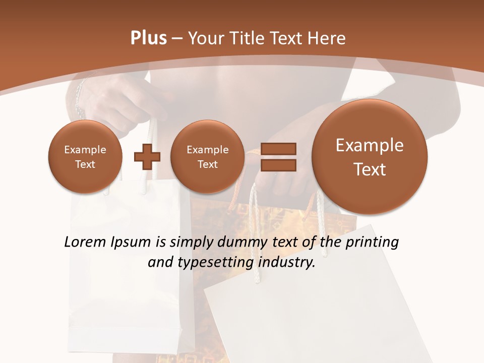 Present Attractive Model PowerPoint Template
