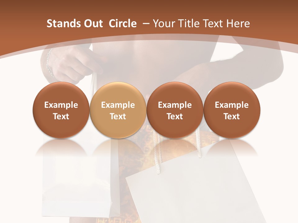 Present Attractive Model PowerPoint Template