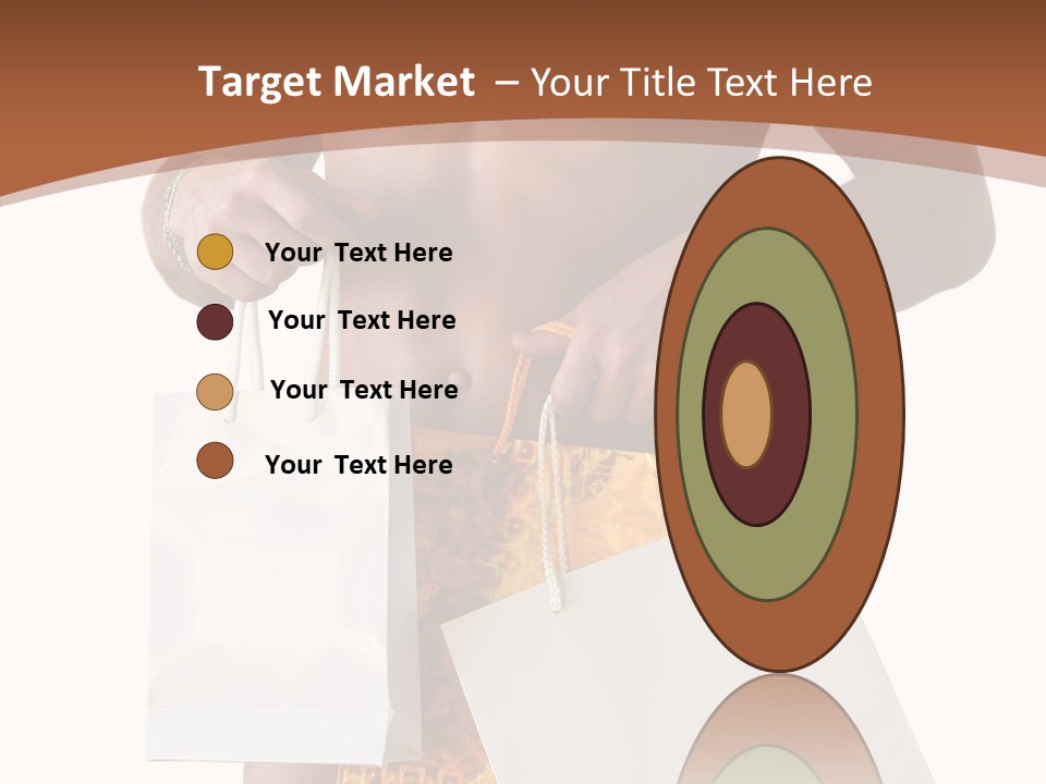 Present Attractive Model PowerPoint Template