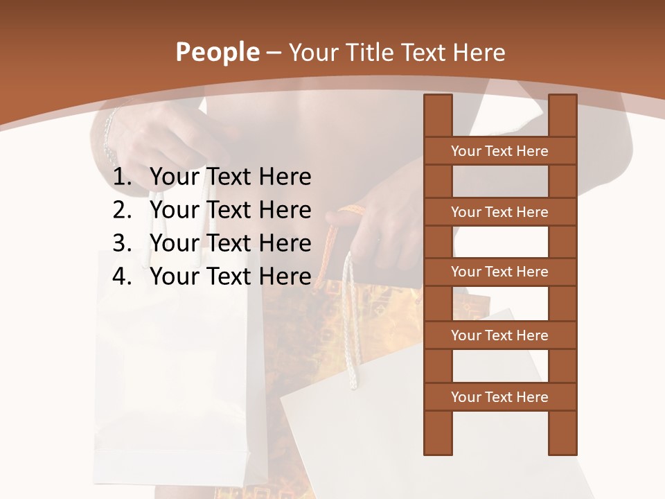 Present Attractive Model PowerPoint Template