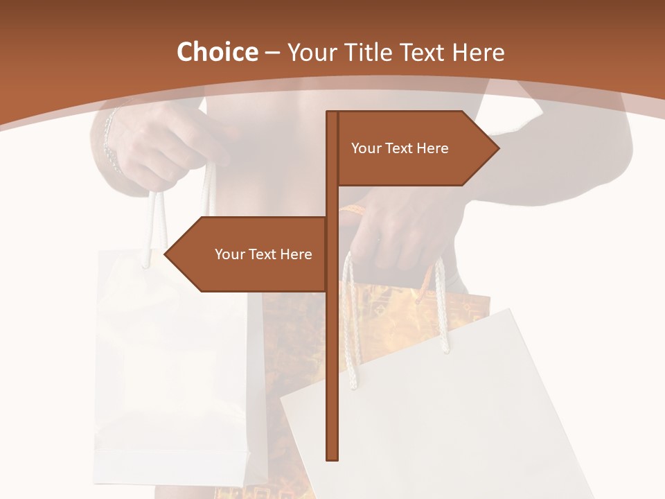 Present Attractive Model PowerPoint Template
