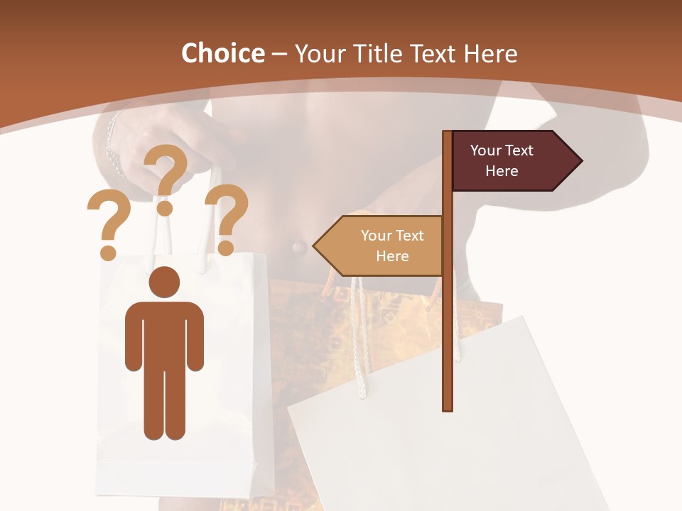 Present Attractive Model PowerPoint Template