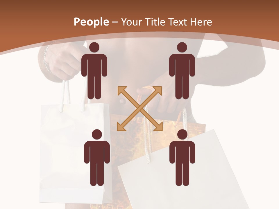 Present Attractive Model PowerPoint Template