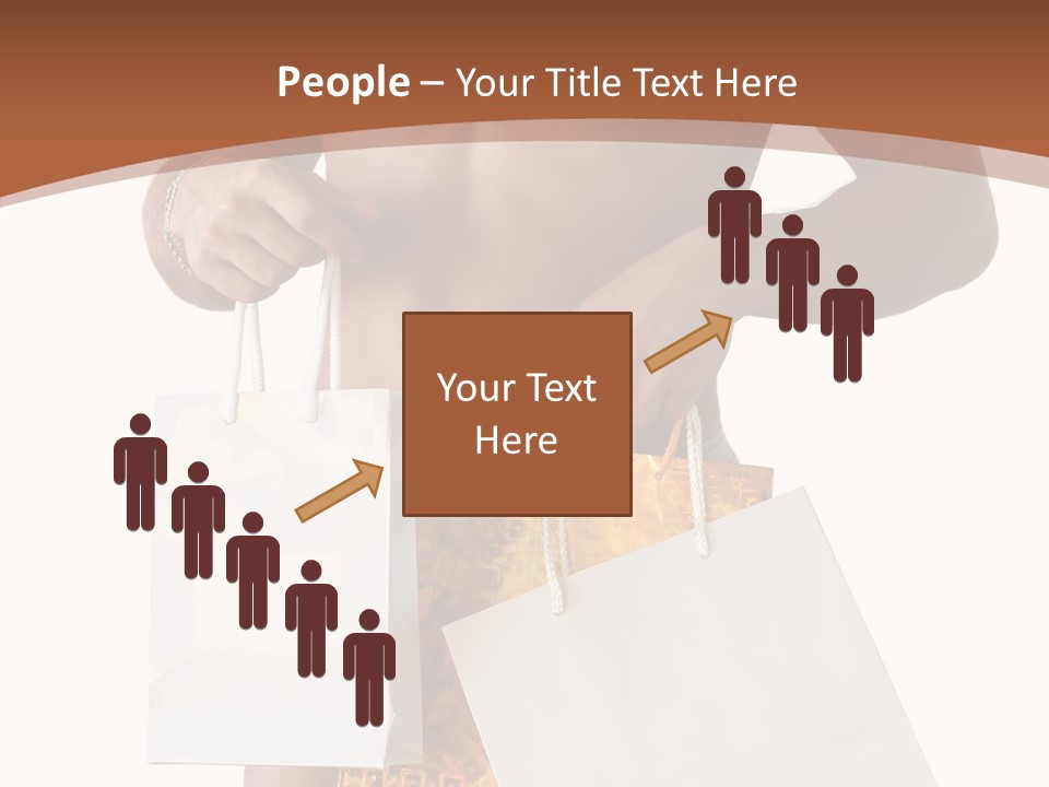 Present Attractive Model PowerPoint Template