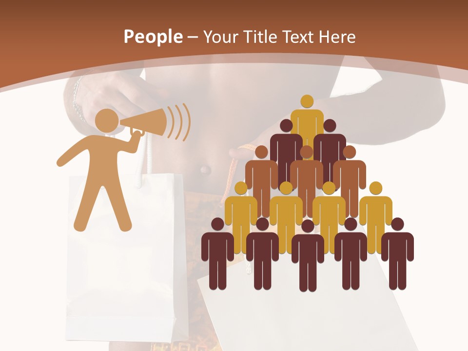 Present Attractive Model PowerPoint Template