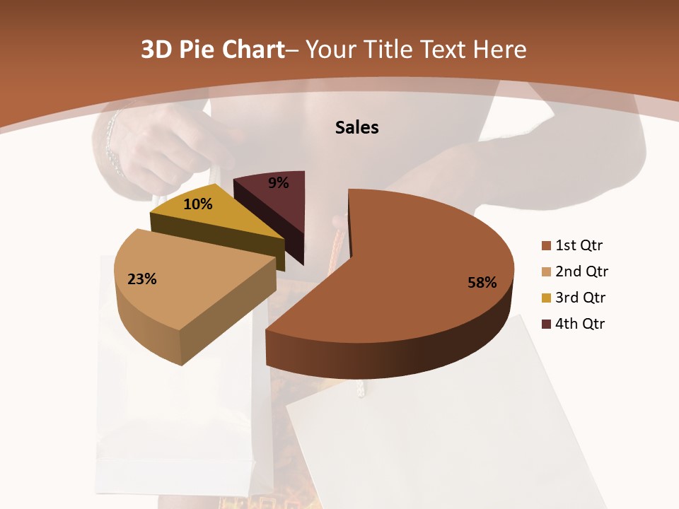 Present Attractive Model PowerPoint Template