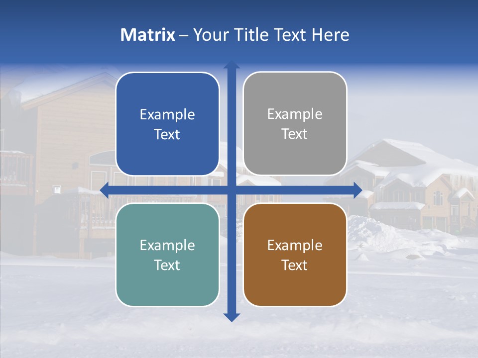 Roof Homes Modern PowerPoint Template