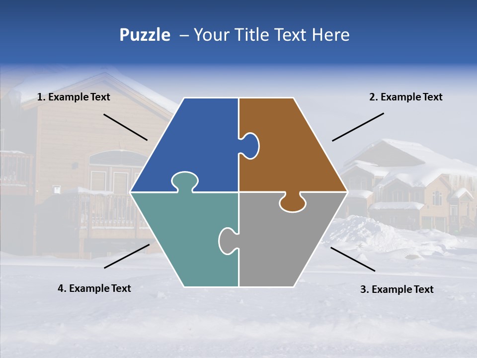 Roof Homes Modern PowerPoint Template