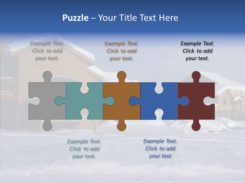 Roof Homes Modern PowerPoint Template