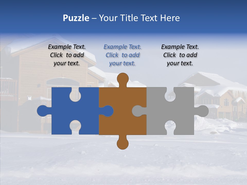 Roof Homes Modern PowerPoint Template